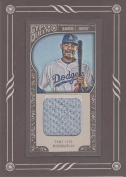2015 Topps Gypsy Queen - Mini Relics #GMR-CC Carl Crawford Front