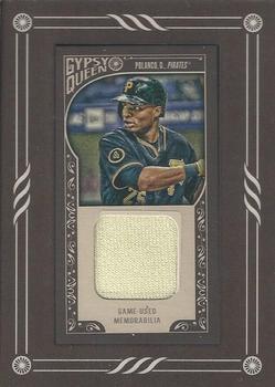 2015 Topps Gypsy Queen - Mini Relics #GMR-GP Gregory Polanco Front