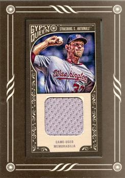 2015 Topps Gypsy Queen - Mini Relics #GMR-SS Stephen Strasburg Front