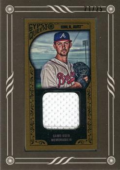 2015 Topps Gypsy Queen - Mini Relics Gold #GMR-MMI Mike Minor Front
