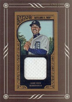 2015 Topps Gypsy Queen - Mini Relics Gold #GMR-NC Nick Castellanos Front