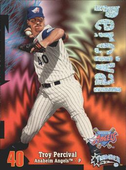 1998 Circa Thunder - Rave #40 Troy Percival Front