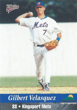 1999 Multi-Ad Appalachian League Top Prospects #17 Gilbert Velasquez Front