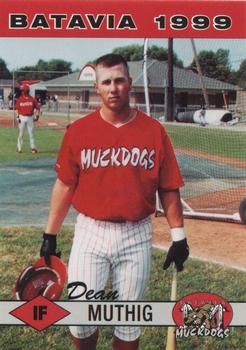 1999 Batavia Muckdogs #NNO Dean Muthig Front