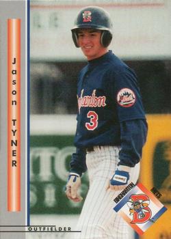 1999 Blueline Binghamton Mets #27 Jason Tyner Front