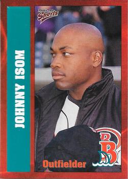1999 Multi-Ad Bowie Baysox #16 Johnny Isom Front