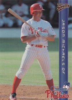 1999 Multi-Ad Clearwater Phillies #7 Jason Michaels Front