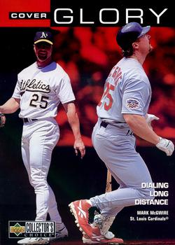 1998 Collector's Choice - Cover Glory 5x7 #5 Mark McGwire Front
