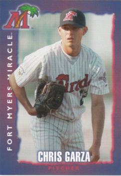 1999 Fort Myers Miracle #NNO Chris Garza Front