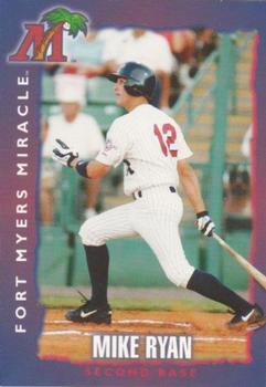 1999 Fort Myers Miracle #NNO Mike Ryan Front