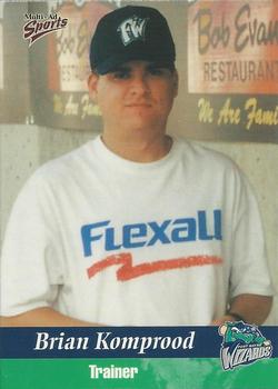 1999 Multi-Ad Fort Wayne Wizards #NNO Brian Komprood Front