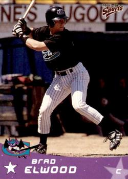 1999 Multi-Ad Greensboro Bats #9 Brad Elwood Front