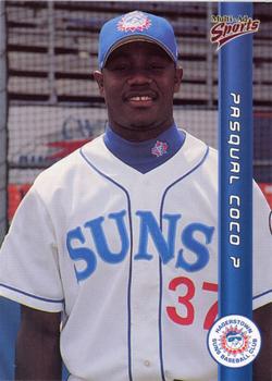 1999 Multi-Ad Hagerstown Suns #4 Pasqual Coco Front