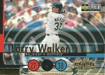 1998 Collector's Choice - You Crash the Game #CG3 Larry Walker Front
