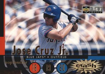 1998 Collector's Choice - You Crash the Game #CG23 Jose Cruz Jr. Front