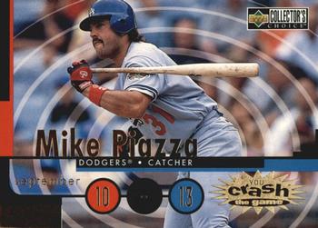 1998 Collector's Choice - You Crash the Game #CG25 Mike Piazza Front