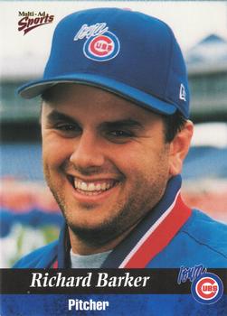 1999 Multi-Ad Iowa Cubs #2 Richard Barker Front