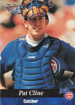 1999 Multi-Ad Iowa Cubs #5 Pat Cline Front