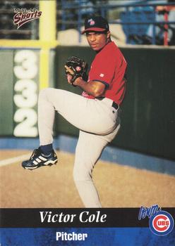 1999 Multi-Ad Iowa Cubs #6 Victor Cole Front