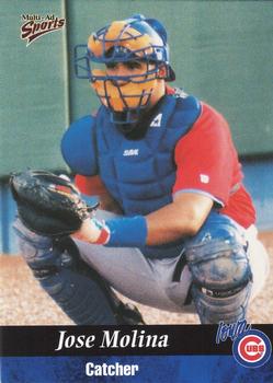 1999 Multi-Ad Iowa Cubs #16 Jose Molina Front