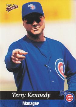 1999 Multi-Ad Iowa Cubs #26 Terry Kennedy Front
