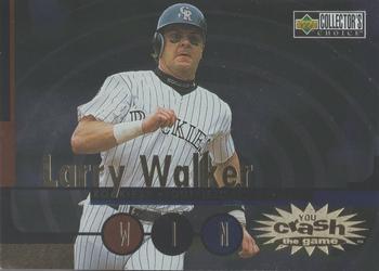 1998 Collector's Choice - You Crash the Game Exchange #CG3 Larry Walker Front
