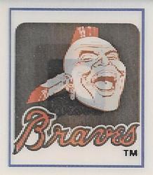 1988 Sportflics - Team Logo Trivia #65 Atlanta Braves Front