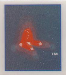 1988 Sportflics - Team Logo Trivia #84 Boston Red Sox Front