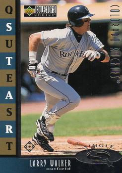 1998 Collector's Choice - StarQuest Double #SQ14 Larry Walker Front