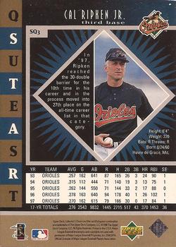 1998 Collector's Choice - StarQuest Double #SQ3 Cal Ripken Jr. Back