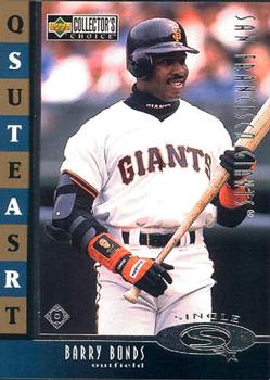 1998 Collector's Choice - StarQuest Single #SQ15 Barry Bonds  Front