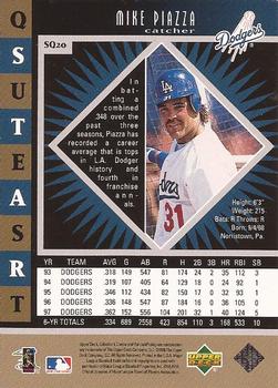 1998 Collector's Choice - StarQuest Single #SQ20 Mike Piazza  Back