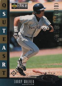 1998 Collector's Choice - StarQuest Single #SQ14 Larry Walker  Front