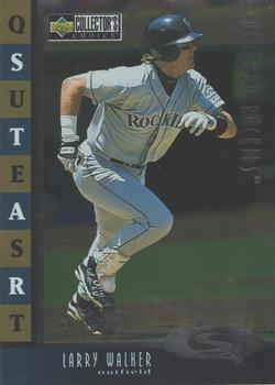 1998 Collector's Choice - StarQuest Triple #SQ14 Larry Walker Front
