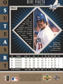 1998 Collector's Choice - StarQuest Triple #SQ20 Mike Piazza Back