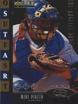 1998 Collector's Choice - StarQuest Triple #SQ20 Mike Piazza Front