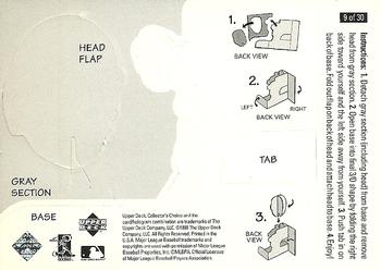 1998 Collector's Choice - Mini Bobbing Heads #9 Sammy Sosa Back
