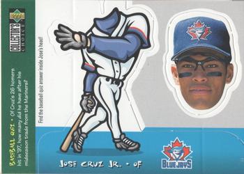 1998 Collector's Choice - Mini Bobbing Heads #30 Jose Cruz Jr. Front