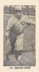 1928 Yuengling's Ice Cream (F50) #18 Adolfo Luque Front