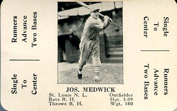 1936 S&S Games The National Game #NNO Joe Medwick Front