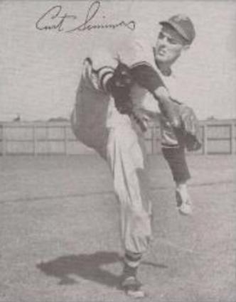 1949 Lummis Peanut Butter Philadelphia Phillies #NNO Curt Simmons Front