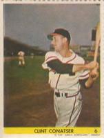 1949 Eureka Sportstamps #6 Clint Conatser Front