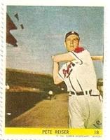 1949 Eureka Sportstamps #18 Pete Reiser Front