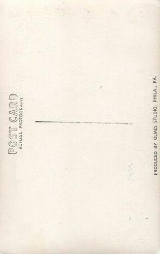 1951 Olmes Studio Postcards #NNO Ferris Fain Back