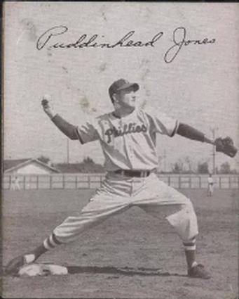 1949 Sealtest Philadelphia Phillies Stickers #NNO Puddinhead Jones Front