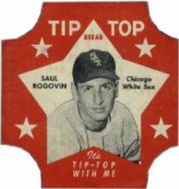 1952 Tip Top Bread Labels #NNO Saul Rogovin Front