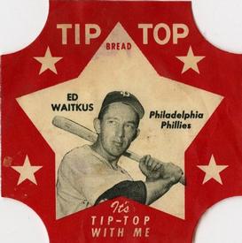 1952 Tip Top Bread Labels #NNO Ed Waitkus Front
