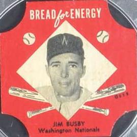 1953 Northland Bread Labels #NNO Jim Busby Front