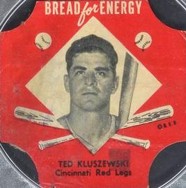 1953 Northland Bread Labels #NNO Ted Kluszewski Front
