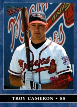 1999 Multi-Ad Macon Braves #NNO Troy Cameron Front